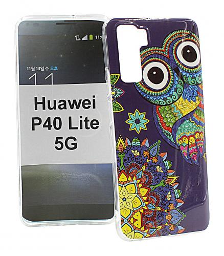 TPU Designdeksel Huawei P40 Lite 5G