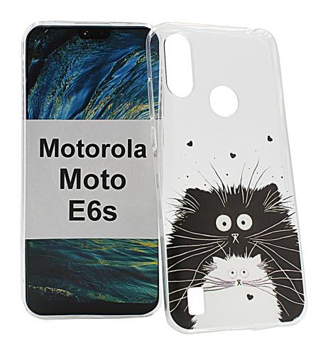 TPU Designdeksel Motorola Moto E6s