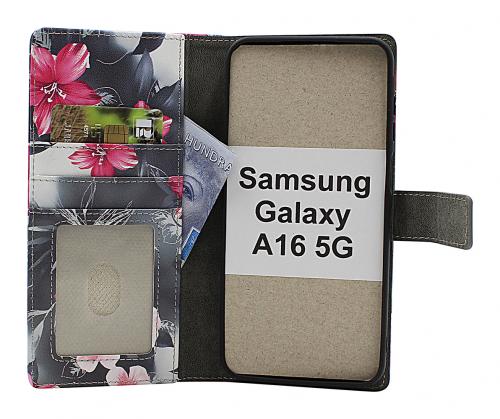 Skimblocker Samsung Galaxy A16 / A16 5G Magnet Lommebok Deksel Design