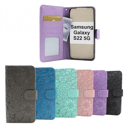 Flower Standcase Wallet Samsung Galaxy S22 5G