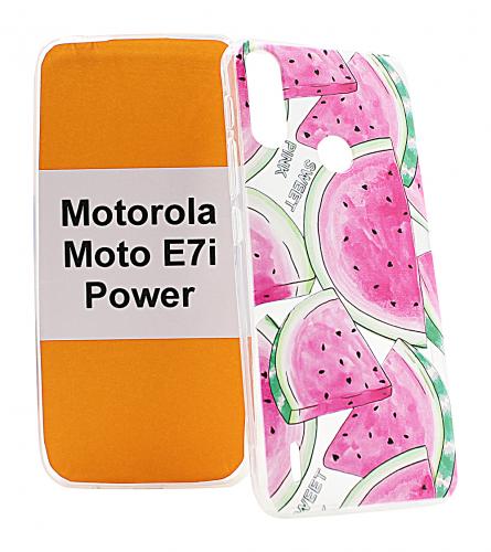 TPU Designdeksel Motorola Moto E7i Power