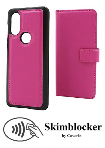 Skimblocker Magnet Wallet Motorola One Vision