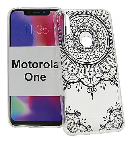 TPU Designdeksel Motorola One