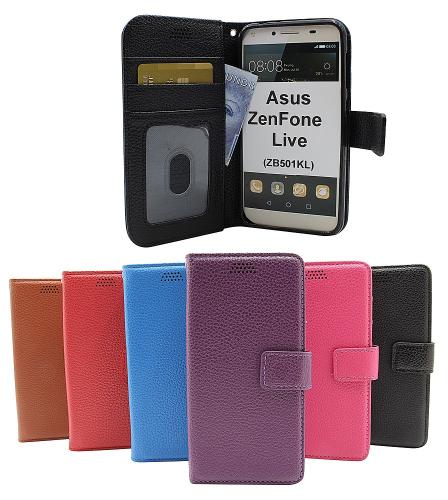 New Standcase Wallet Asus ZenFone Live (ZB501KL)