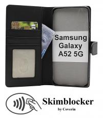 Skimblocker Samsung Galaxy A52 / A52 5G / A52s 5G Lommebok Deksel