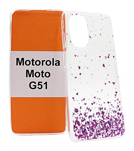 TPU Designdeksel Motorola Moto G51