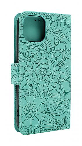 Flower Standcase Wallet iPhone 13 (6.1)