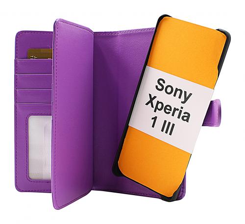 Skimblocker XL Magnet Wallet Sony Xperia 1 III (XQ-BC52)