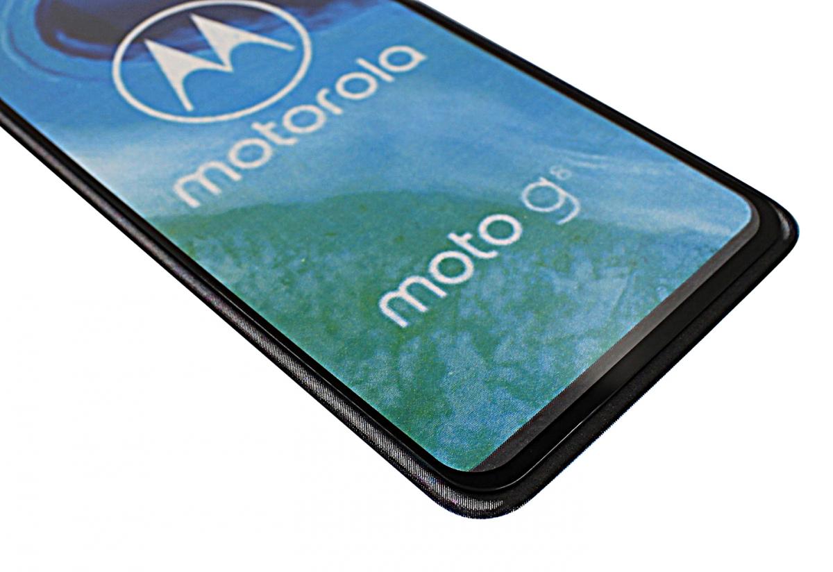Full Frame Skjermbeskyttelse av glass Motorola Moto G8