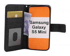 New Standcase Wallet Samsung Galaxy S5 Mini (G800F)