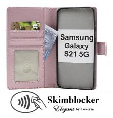 Skimblocker Lommebok-etui Samsung Galaxy S21 5G (G991B)