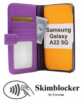 Skimblocker Lommebok-etui Samsung Galaxy A22 5G (SM-A226B)