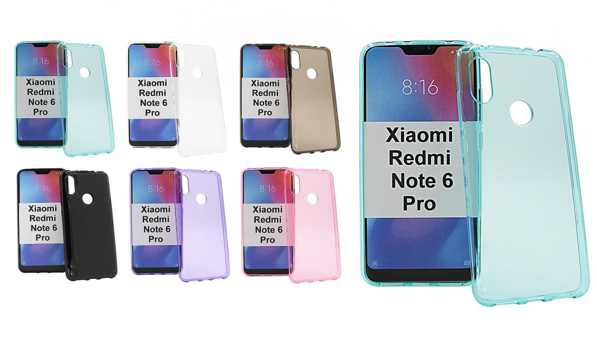TPU-deksel for Xiaomi Redmi Note 6 Pro
