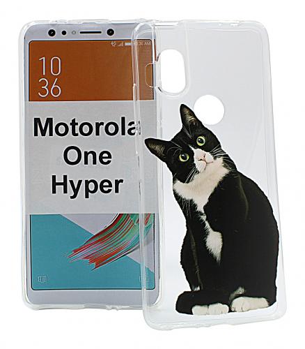 TPU Designdeksel Motorola One Hyper