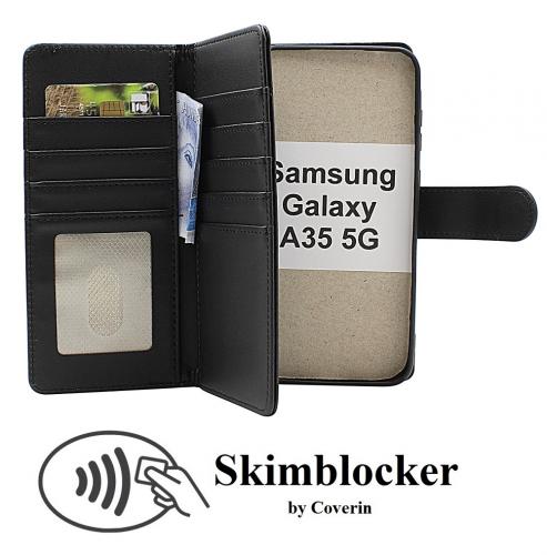 Skimblocker XL Magnet Wallet Samsung Galaxy A35 5G