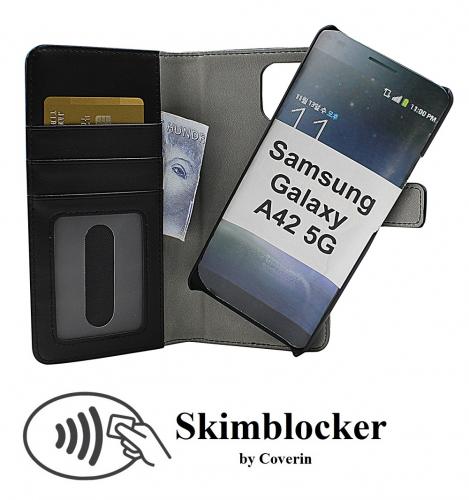 Skimblocker Magnet Wallet Samsung Galaxy A42 5G