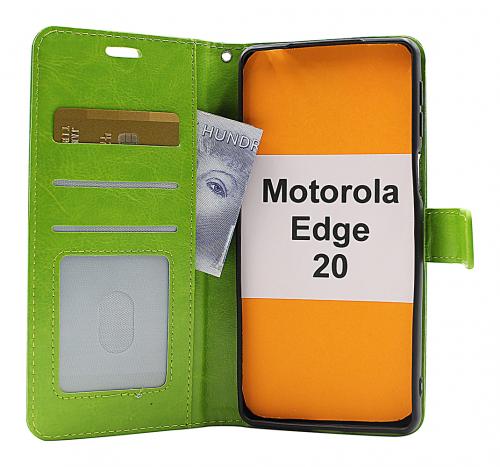 Crazy Horse Wallet Motorola Edge 20