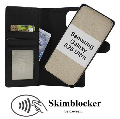 Skimblocker Samsung Galaxy S25 Ultra Magnet Lommebok Deksel