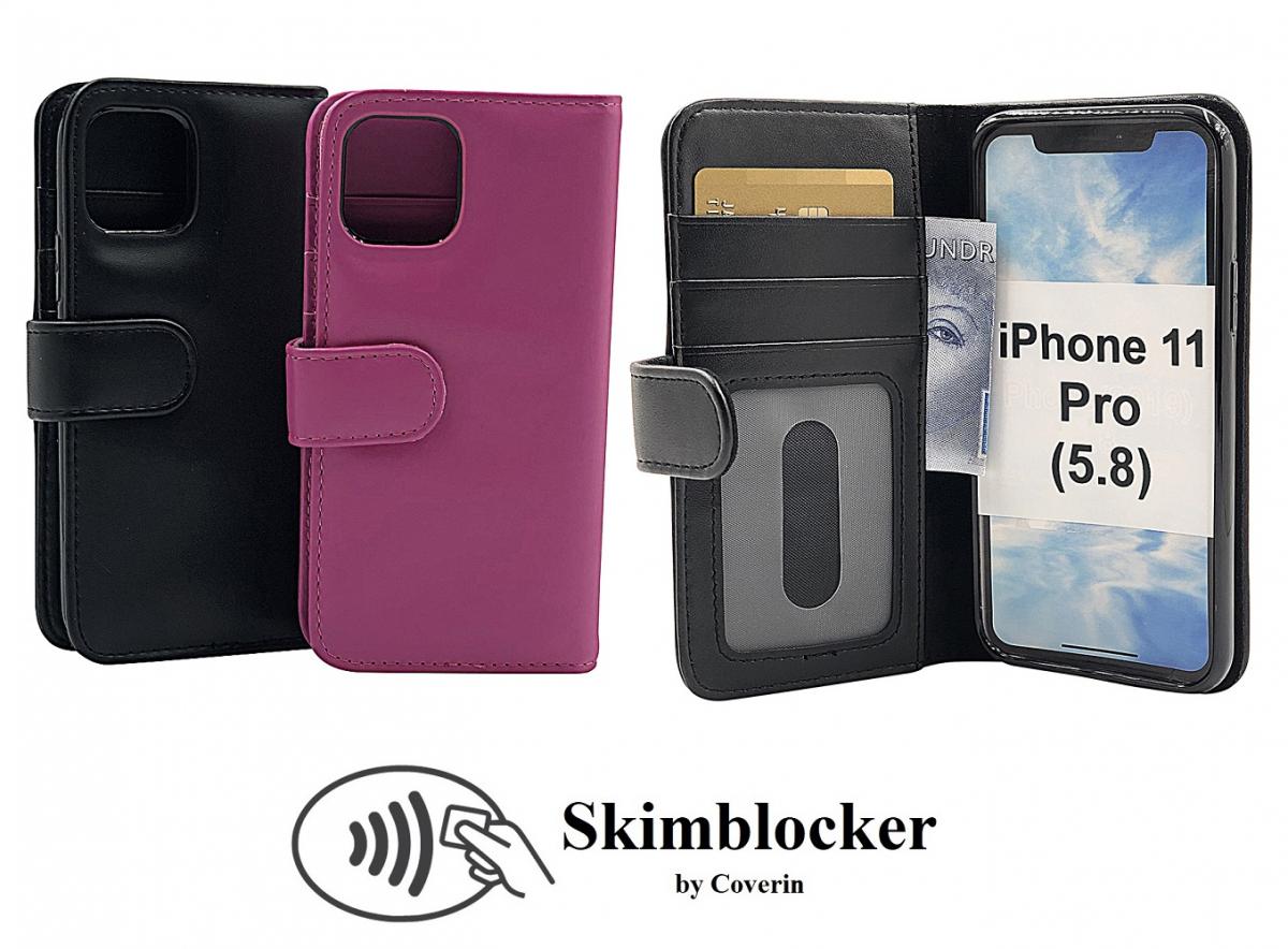 Skimblocker Lommebok-etui iPhone 11 Pro (5.8)
