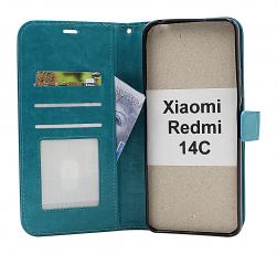 Crazy Horse Xiaomi Redmi 14C Lommebok Deksel