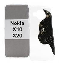 TPU Designdeksel Nokia X10 / Nokia X20
