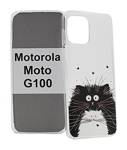 TPU Designdeksel Motorola Moto G100