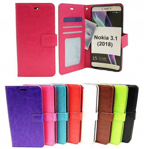 Crazy Horse Wallet Nokia 3.1 (2018)