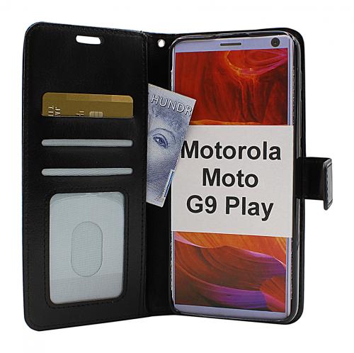 Crazy Horse Wallet Motorola Moto G9 Play