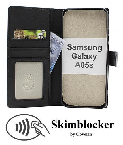 Skimblocker Samsung Galaxy A05s (SM-A057F/DS) Magnet Lommebok Deksel