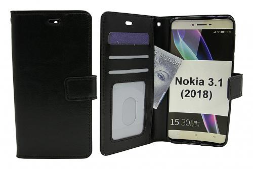 Crazy Horse Wallet Nokia 3.1 (2018)