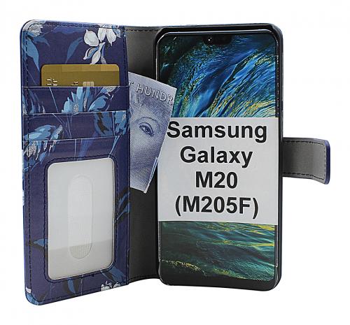 Skimblocker Magnet Designwallet Samsung Galaxy M20 (M205F)