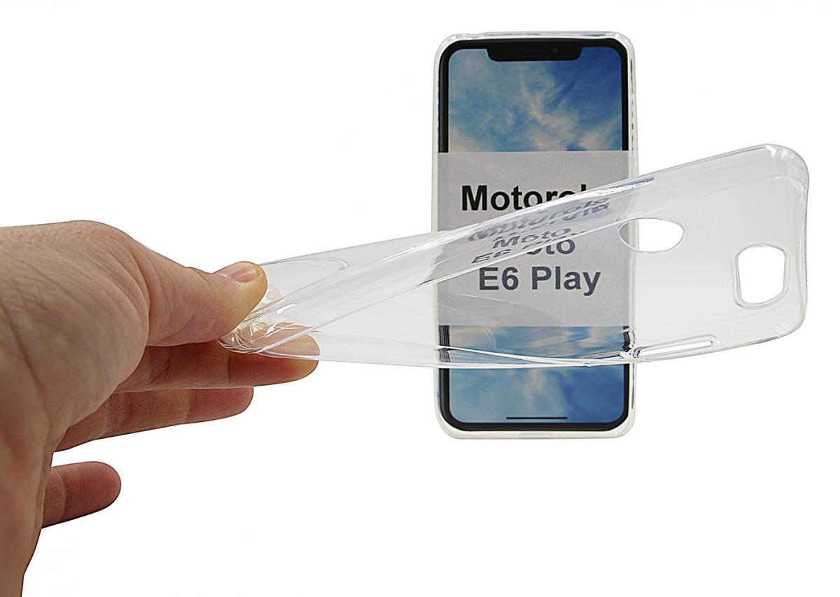 Ultra Thin TPU Deksel Motorola Moto E6 Play