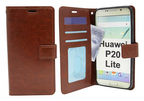 Crazy Horse Wallet Huawei P20 Lite