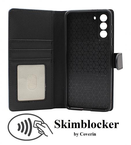 Skimblocker Samsung Galaxy S21 Plus 5G Magnet Lommebok Deksel