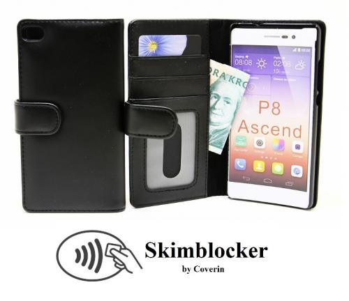 Skimblocker Lommebok-etui Huawei P8 (GRA-L09)