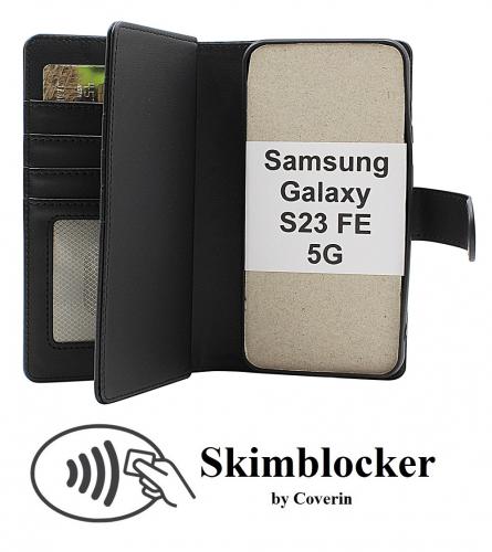 Skimblocker Samsung Galaxy S23 FE 5G XL Magnet Lommebok Deksel