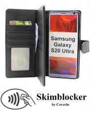 Skimblocker Samsung Galaxy S20 Ultra XL Lommebok Deksel