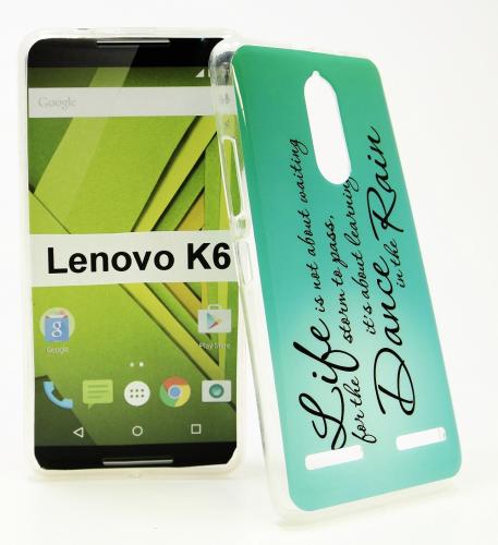 TPU Designdeksel Lenovo K6