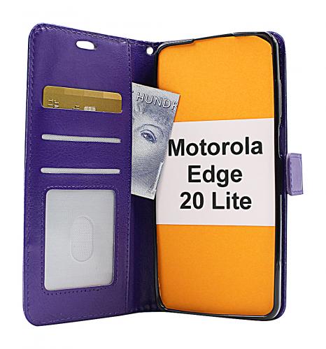 Crazy Horse Wallet Motorola Edge 20 Lite