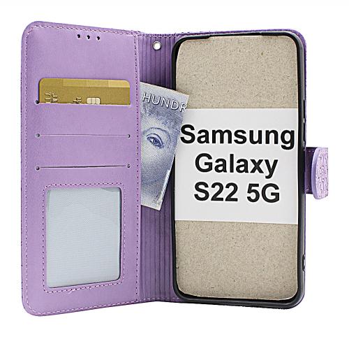 Flower Standcase Wallet Samsung Galaxy S22 5G