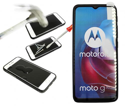 Full Frame Skjermbeskyttelse av glass Motorola Moto G20 / Moto G30