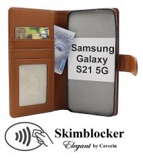 Skimblocker Lommebok-etui Samsung Galaxy S21 5G (G991B)