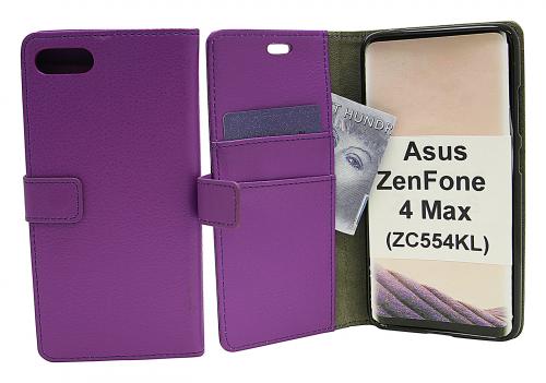 Standcase Wallet Asus ZenFone 4 Max (ZC554KL)