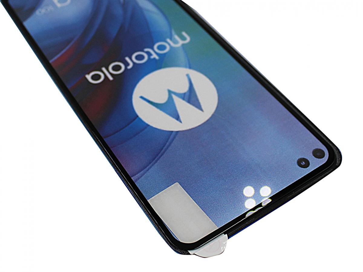 Full Frame Skjermbeskyttelse av glass Motorola Moto G100