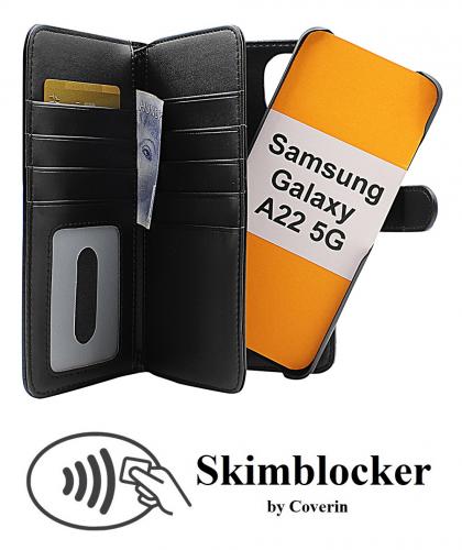 Skimblocker XL Magnet Wallet Samsung Galaxy A22 5G (SM-A226B)