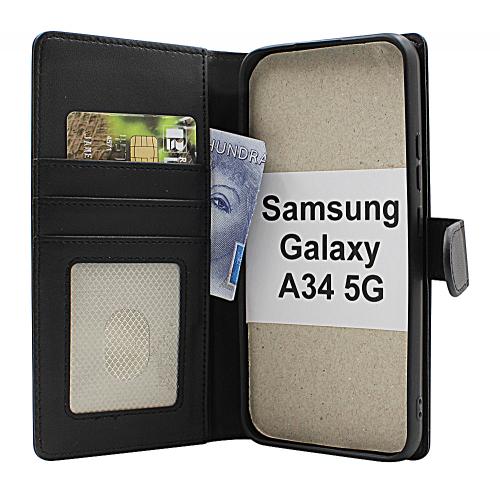 Skimblocker Lommebok-etui Samsung Galaxy A34 5G