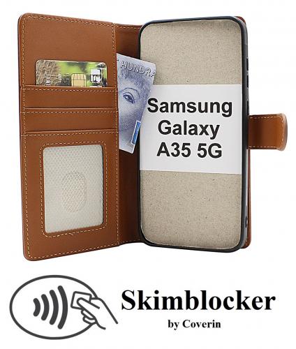 Skimblocker Magnet Wallet Samsung Galaxy A35 5G