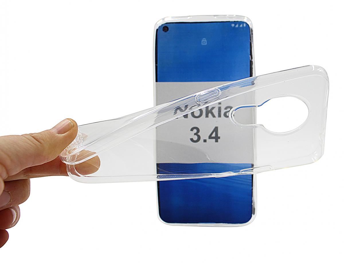 Ultra Thin TPU Deksel Nokia 3.4