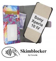 Skimblocker Magnet Designwallet Sony Xperia 10 IV 5G (XQ-CC54)
