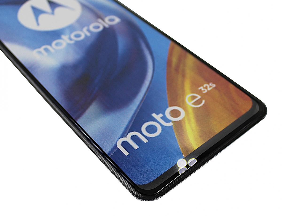 Full Frame Skjermbeskyttelse av glass Motorola Moto E32s
